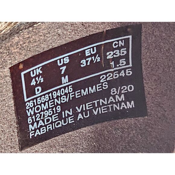 CLARKS COLLECTION Womens Cora Poppy Slip On Comfort Dress Shoe Size 7M brown - Picture 8 of 8